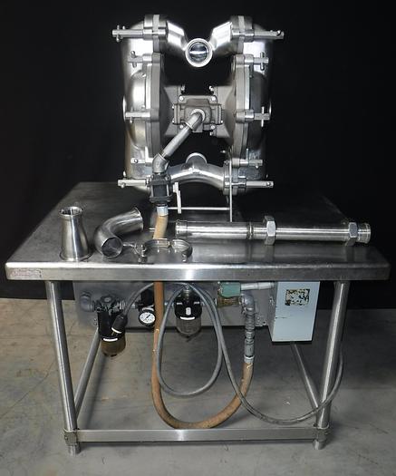 Used USED SANDPIPER AIR-POWERED DOUBLE DIAPHRAGM PUMP, MODEL SSA2-A