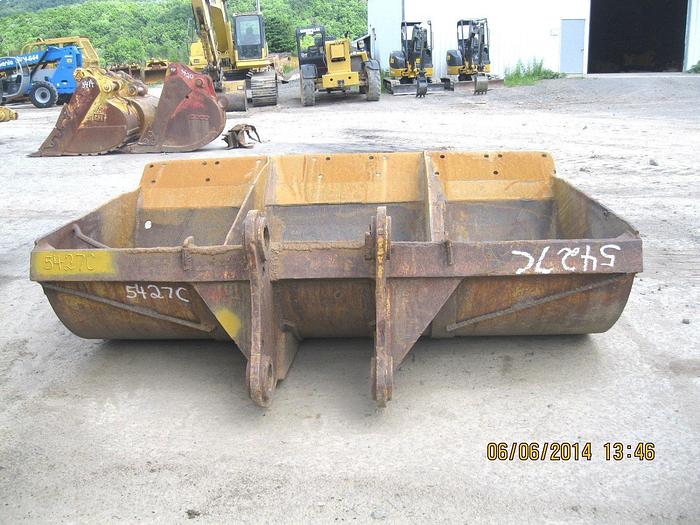 Used 100" Wide Oversized Ditching Bucket W/Drilled Edge, 95mm & 105mm Pin Size, 15...