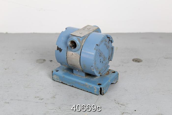 Used Rosemount 0444RL2U1A2NA Temperature Transmitter, RTD Type #40669