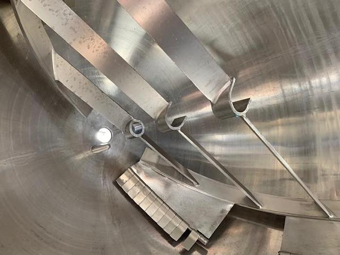 Used 300 Gallon Groen Jacketed Steam Mix Kettle with Sweep Surface Agitation NEM-300