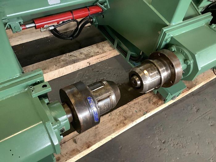 Used 72" POWELL MDL. EP6072 SHAFTLESS UNWIND STAND 60" DIAMETER WITH EDGE GUIDE