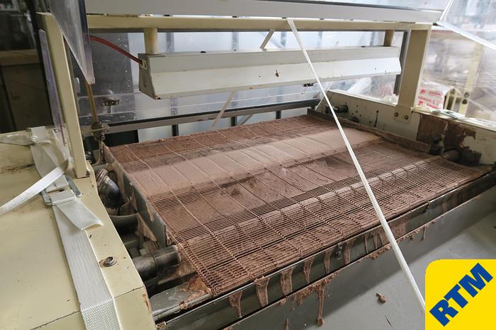 Used CHOCOLATE PRE-BOTTOMER ENROBER