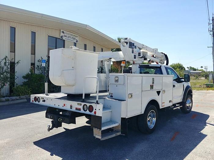 Used Altec AT37G 42ft Bucket Boom on 2018 Ford F550 Reg Cab Utility Truck - 75432
