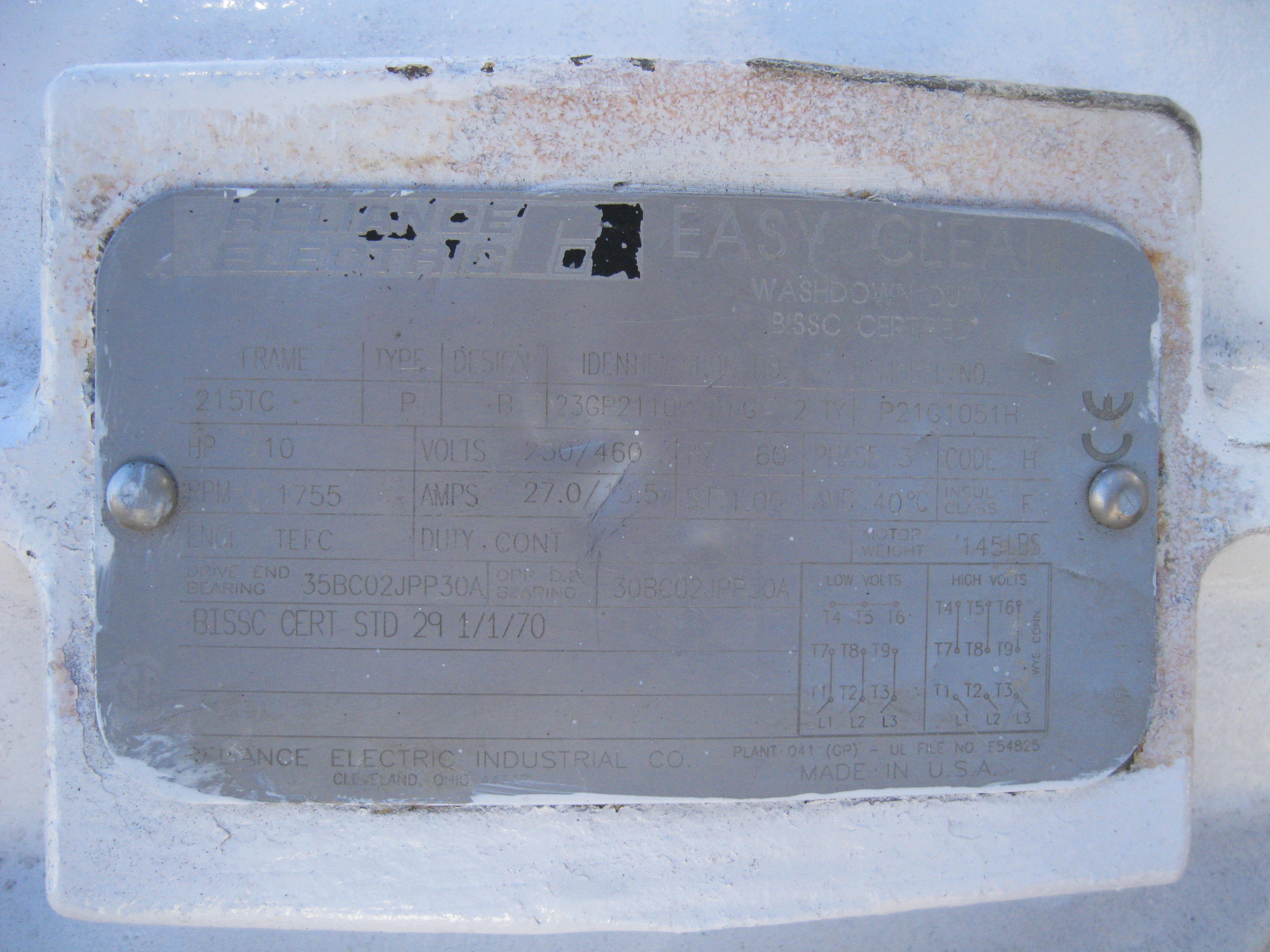 Used 100 GALLON MIXING TANK W/SKID FOR MIXING VISCOUS MATERIAL