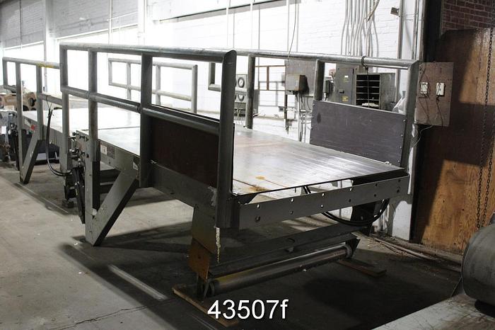 Used James Brinkley Roll Splitter, 66" Knife Length, 60" Roll Diameter #43507