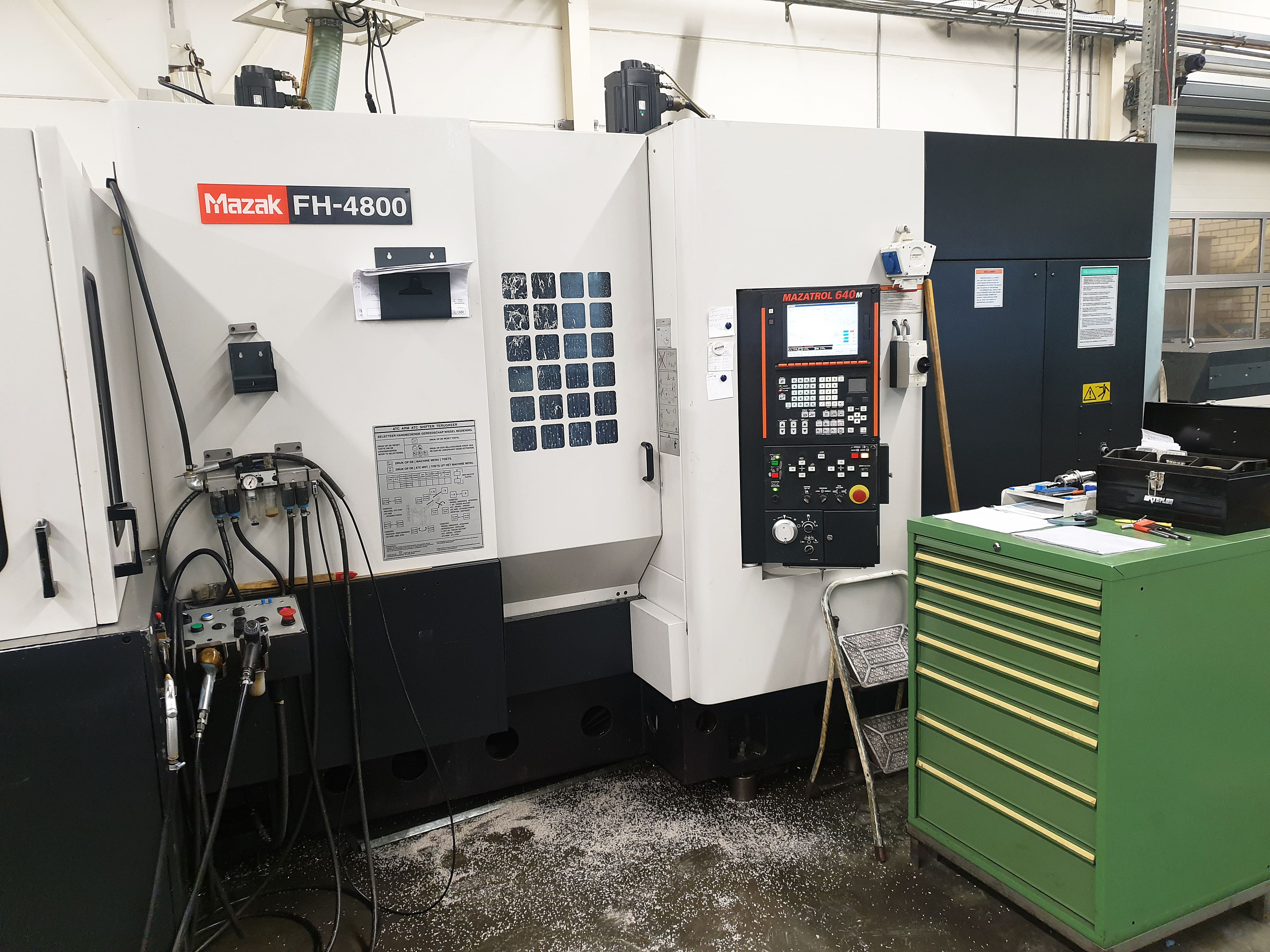 Used Mazak FH 4800 - Horizontal machining centre - 2005 for Sale in Netherlands