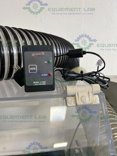 Used Flow Sciences FS2020BKGVA 4' Vented Balance Safety Enclosure w/ FS-410-SS Motor
