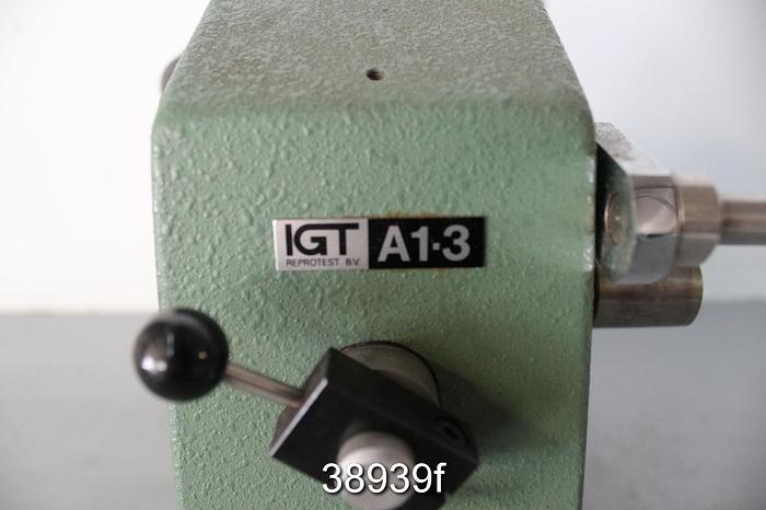 Used IGT A1-3 Printability Tester, Printing Force 0-800N #38939