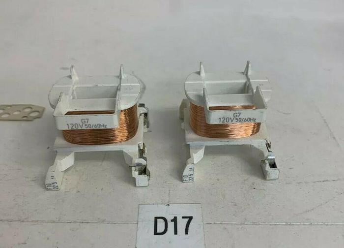 Used G7 Contactor Coil 120V 50/60 Hz (Lot Of 2) Used 30 Day Warranty Fast Shipping!