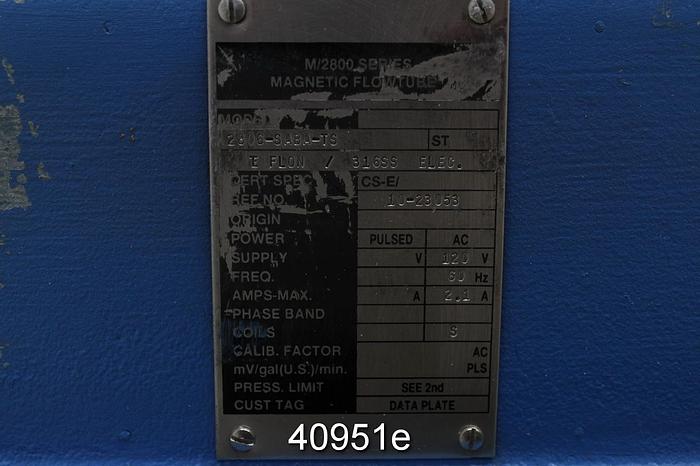 Unused Foxboro 6" Magnetic Flow Tube #40951