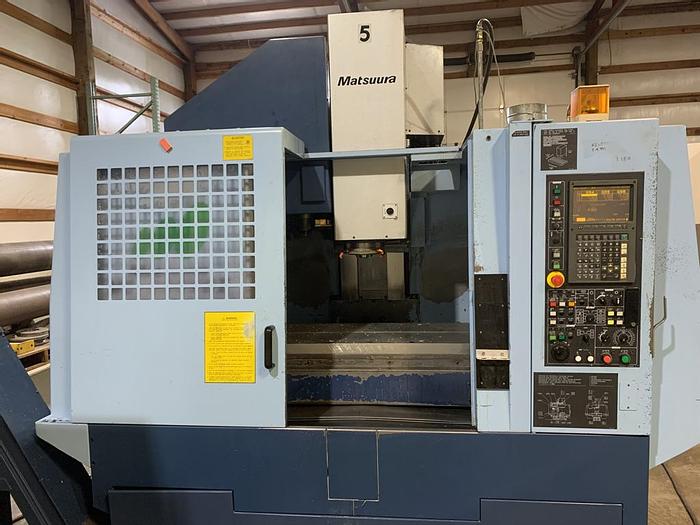 Used Matsuura MC-800VG 4th Axis