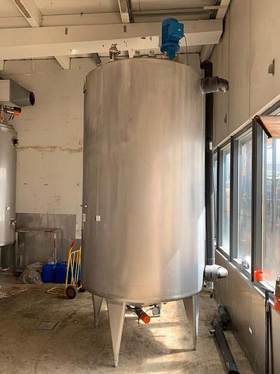 Used 1993 Rustfri 6200 liters procestank