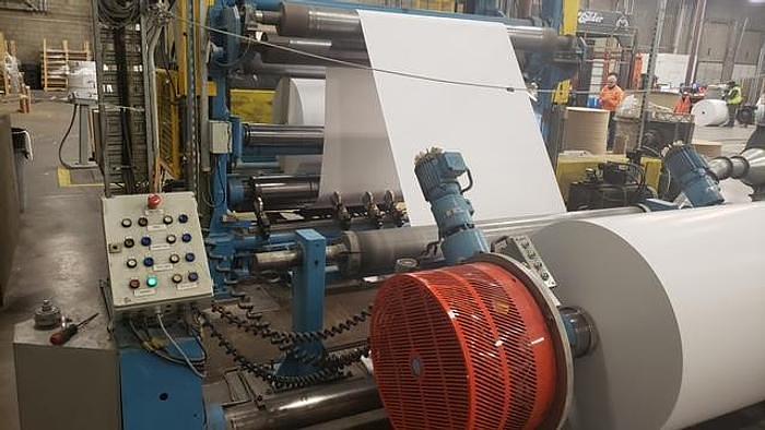 Used 84" USED JAGENBERG VARI-DUR SLITTER REWINDER