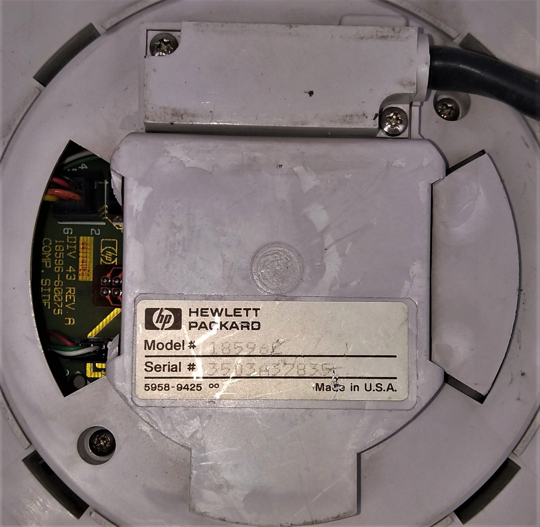 Used Hewlett Packard 18596C Autosampler Carousel Tray