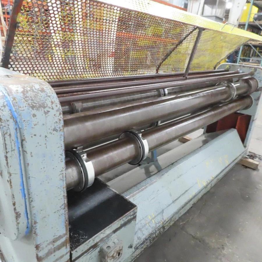 Used 120" 4 bar Slitter machine