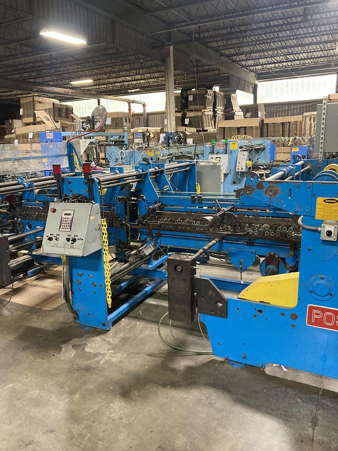 Used 110" Post Folder Gluer