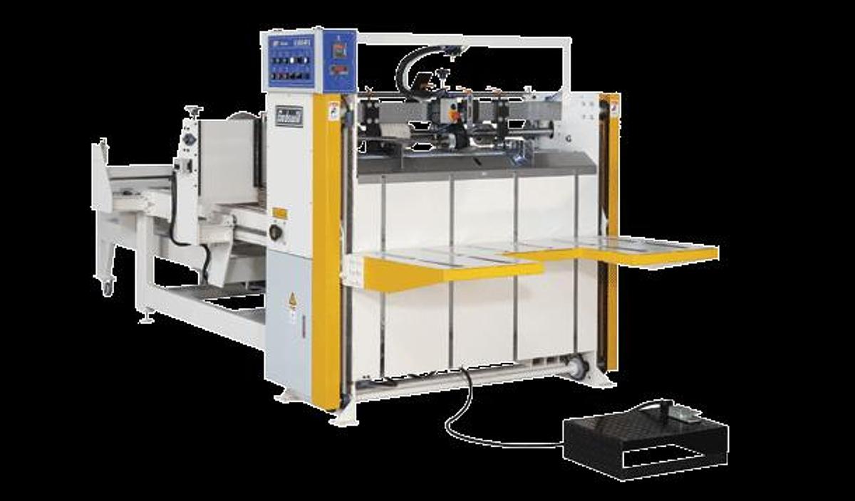 Used Godswill Semi Automatic cold Gluer for Corrugated