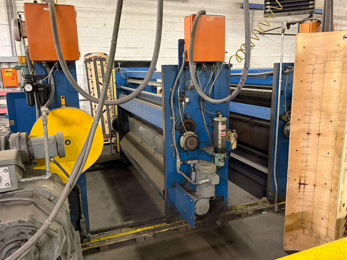 Used 66" x 80" Staley 1 color Rotary Die Cutter