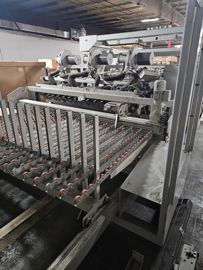 Used 120" Alliance Die Cut Stacker 