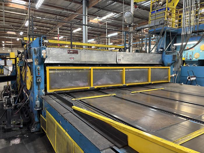 Used 86″ x 185″ Universal 2 color Flexo Rotary Slotter