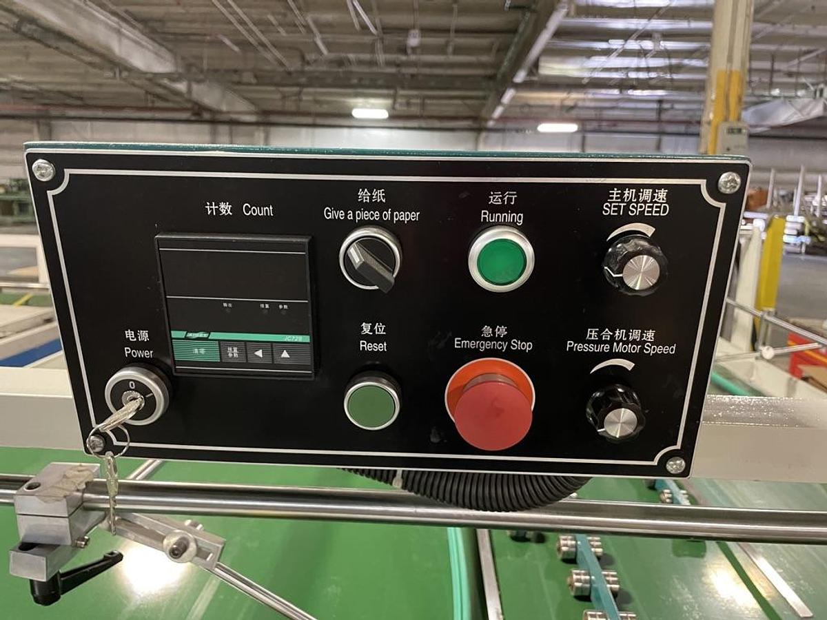 74" Specialty Folder Gluer – Semi-automatic