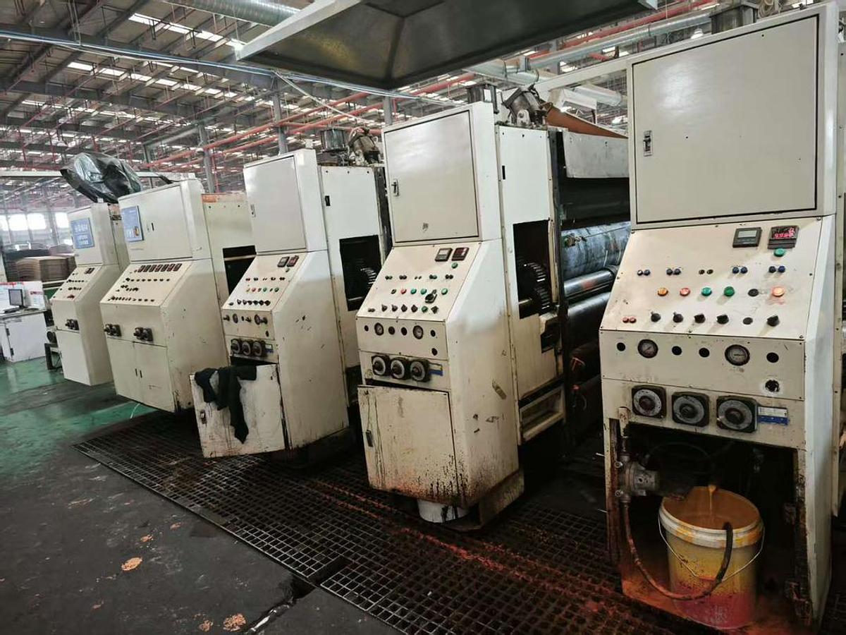 Used 66" x 118" TCY 3 color Rotary Die Cutter