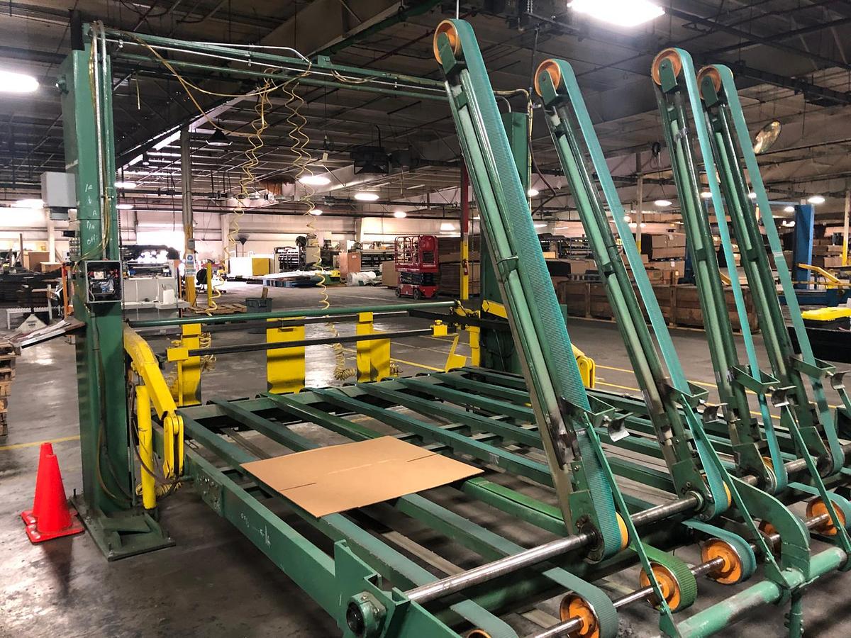 Used 50″ x 113″ Hooper 2 Color Flexo Printer slotter