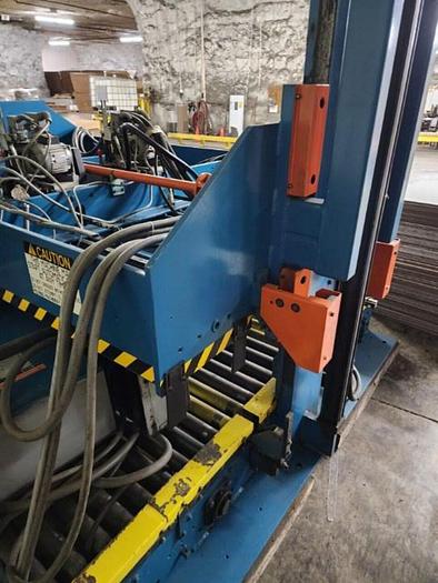 Used Eam Mosca 2 head Strapper Unitizer