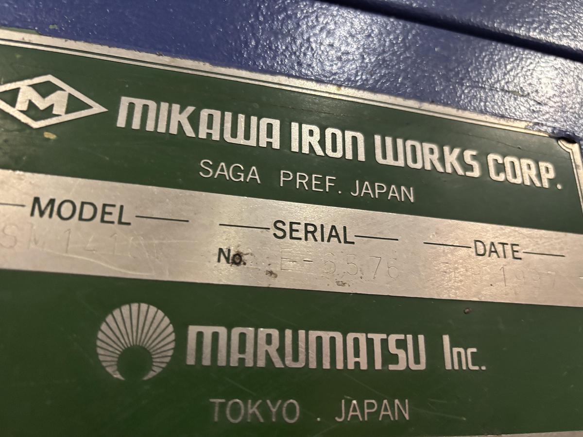 Used 40" x 56" Marumatsu Autoplaten Die Cutter