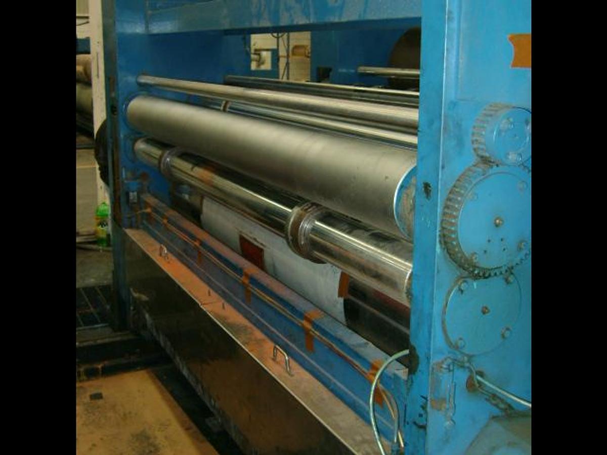 Used 66″ x 85″ TCY 2 color Rotary Die Cutter