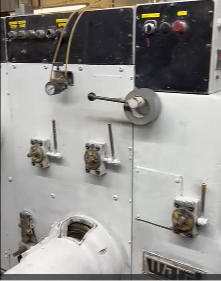 Used 66" x 80" Ward 1 color Rotary Die Cutter