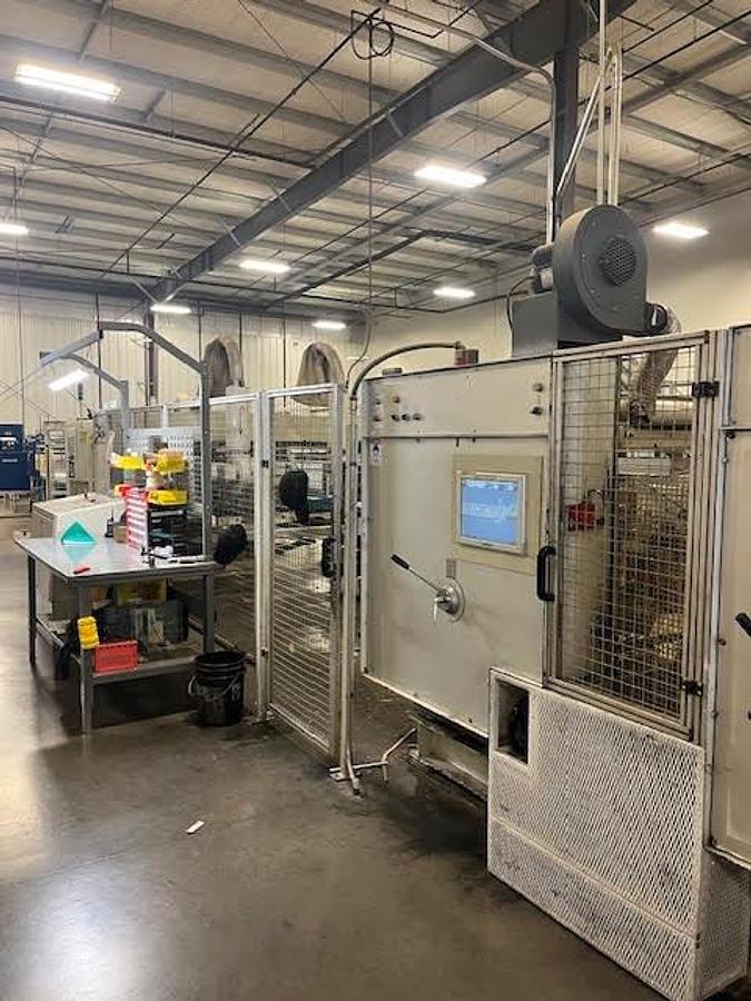 Used 43″ x 96″ Emba 244 Flexo Folder Gluer