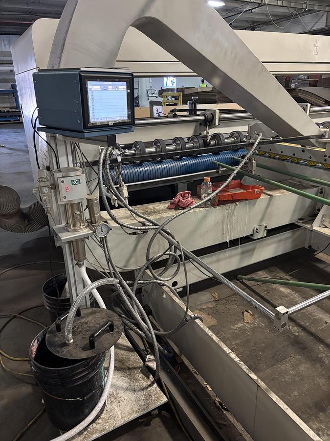 New 180" Jumbo Matchbox Folder Gluer