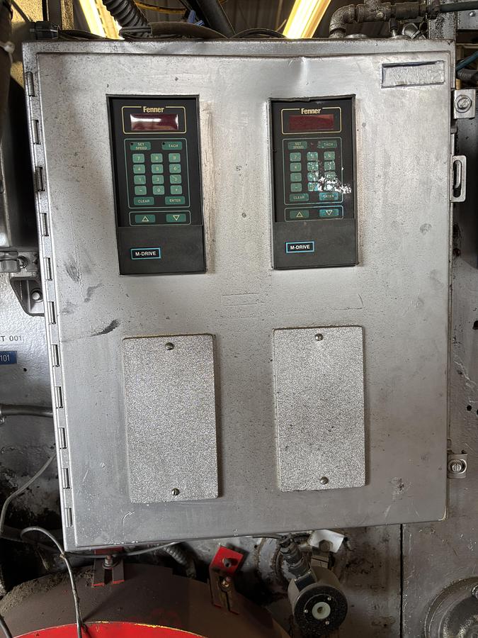 Used 66" x 170" Ward 2 color Flexo Printer Slotter