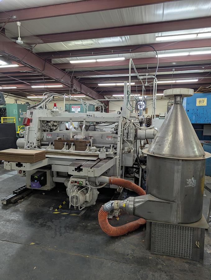 Used 24" x 66" Simon 2 color Flexo Folder Gluer