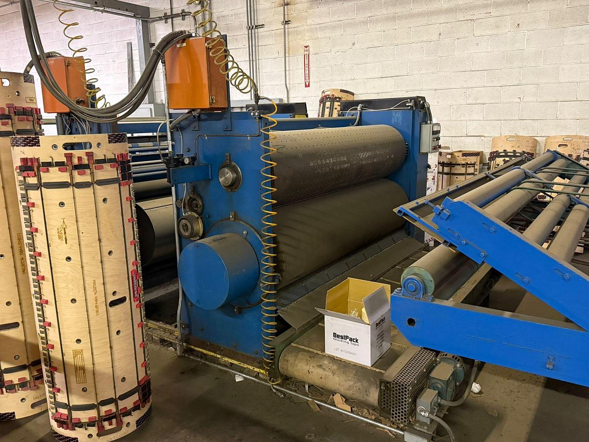 Used 66" x 80" Staley 1 color Rotary Die Cutter