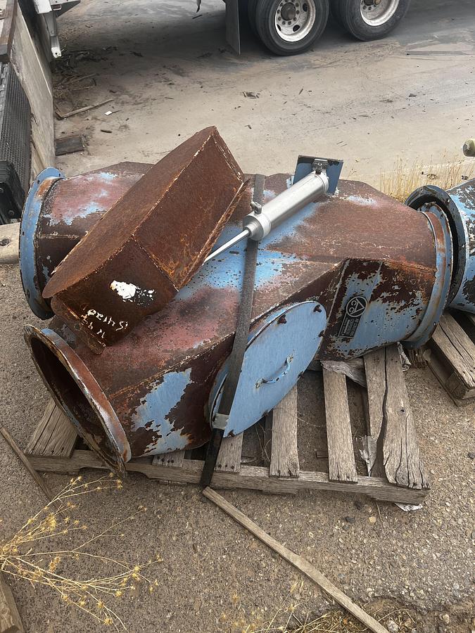 Used Air conveying scrap system with 100's of feet of piping