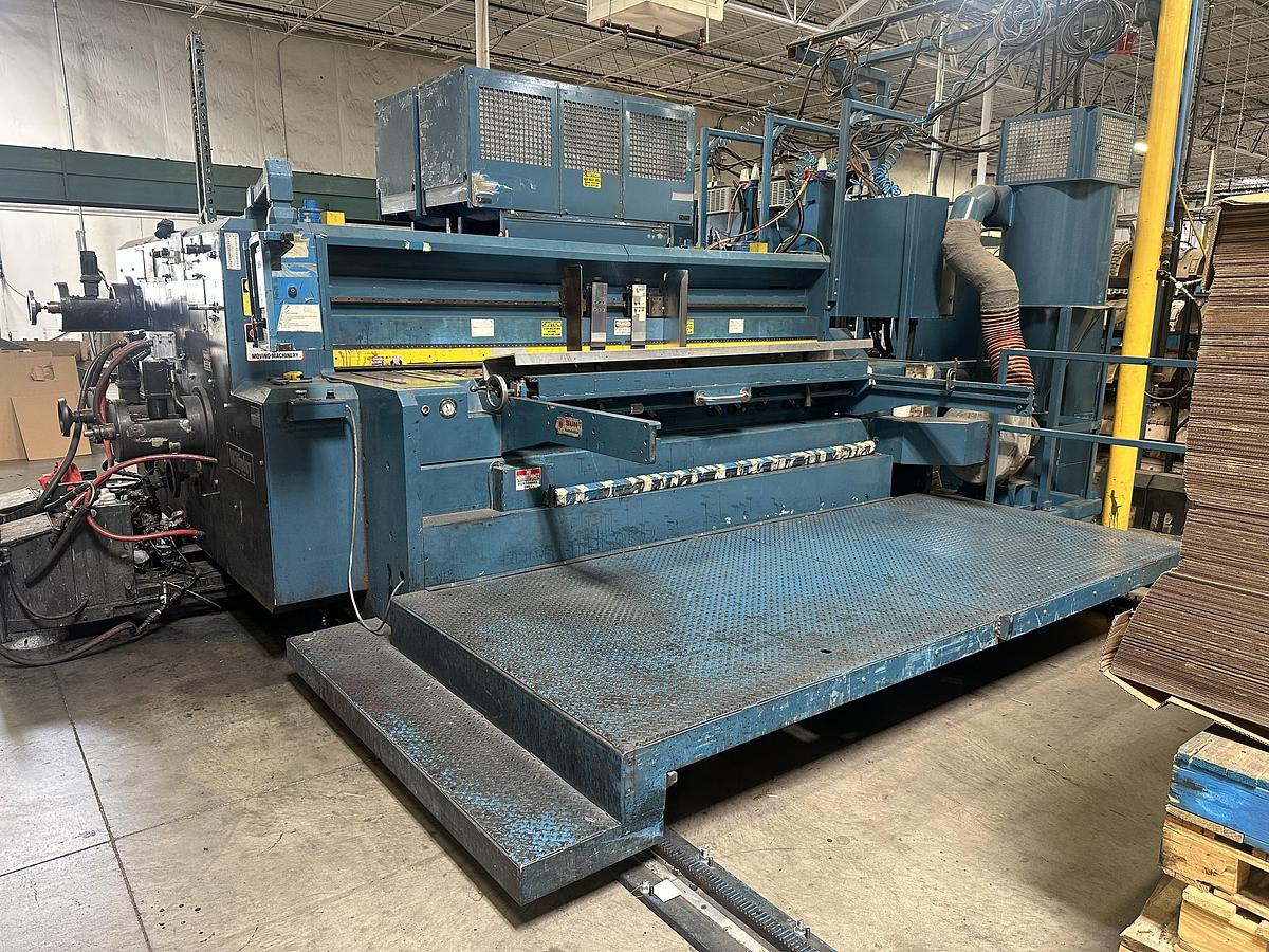 Used 66" x 130" McKinley Rotary Die Cutter
