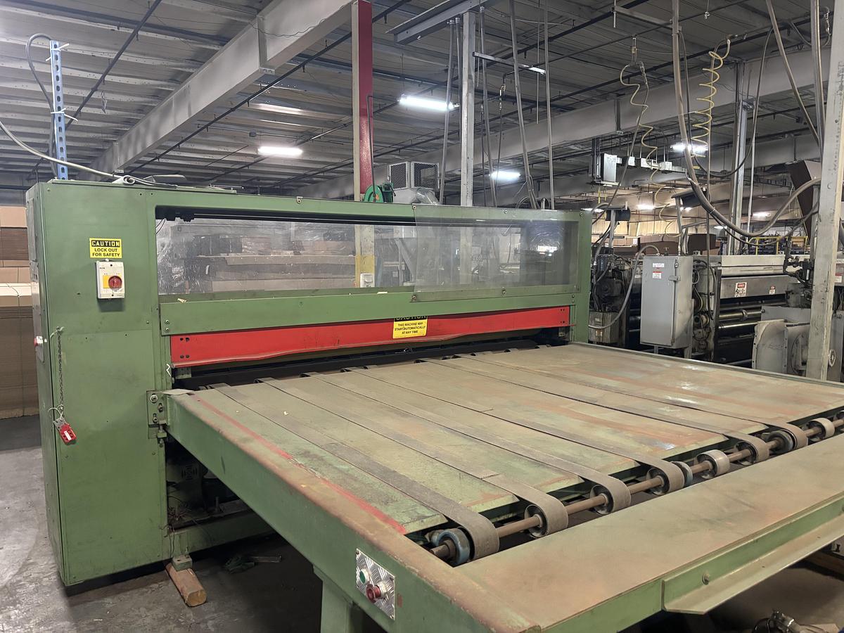 Used 100″ x 80″ Haire Roller Die Cutter