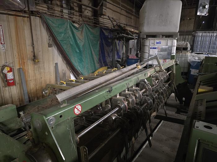 Used 110" Geo Martin Die Cut Stacker