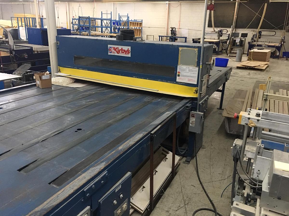 Used 80" x 100" Kirby Roller Die Cutter
