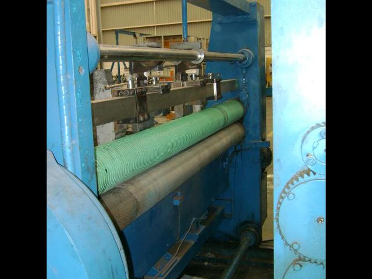 Used 66″ x 85″ TCY 2 color Rotary Die Cutter