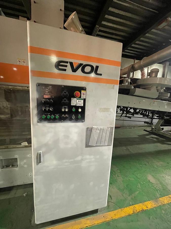 Used 50" x 100" Mitsubishi EVOL 3 color Flexo Folder Gluer