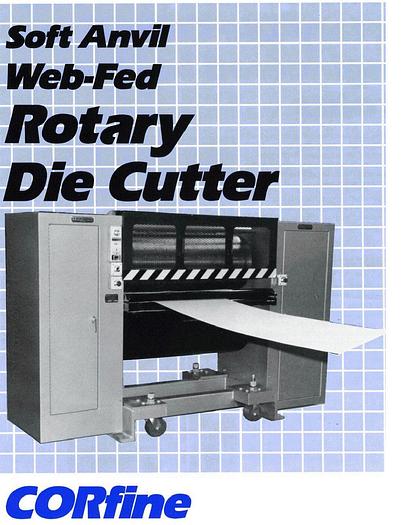 Used 66″ x 80″ Corfine plain Rotary Die Cutter