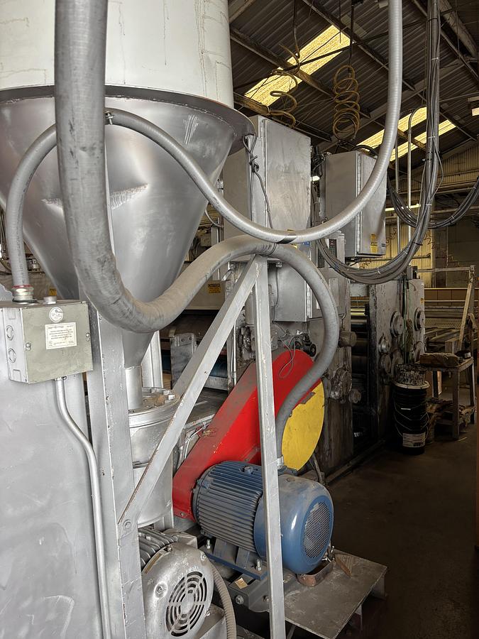 Used 66" x 170" Ward 2 color Flexo Printer Slotter