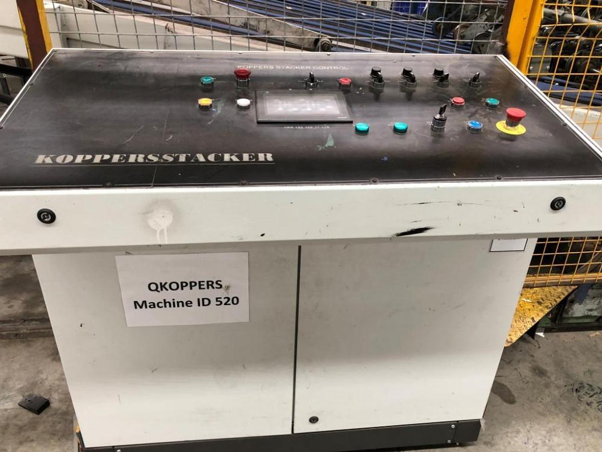 Used 66″ x 115″ Koppers 3 color Rotary Die Cutter