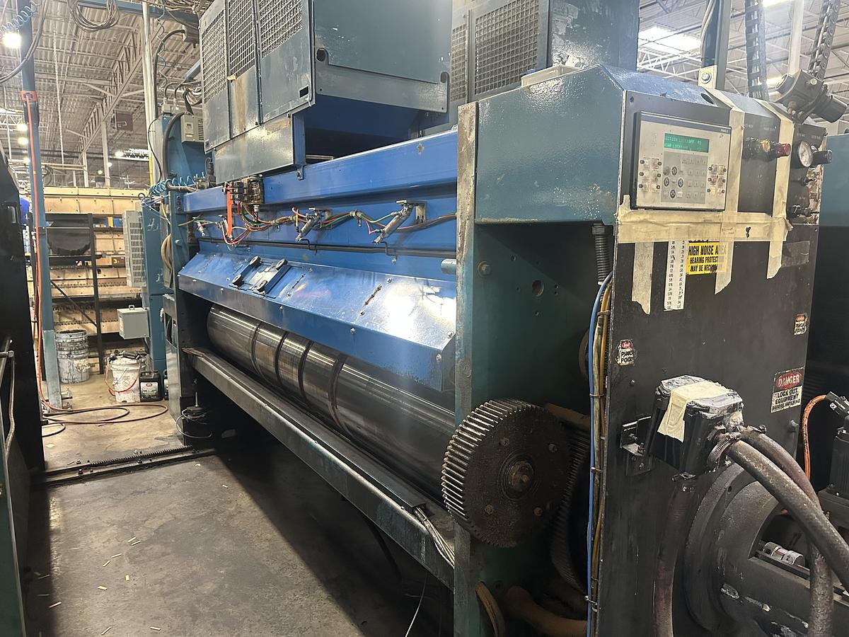 Used 66" x 130" McKinley Rotary Die Cutter