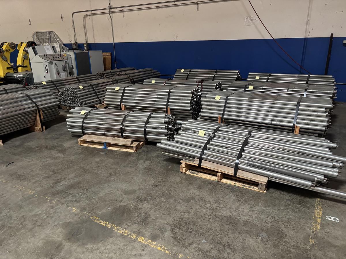 Used 60" powered conveyor in excellent condition