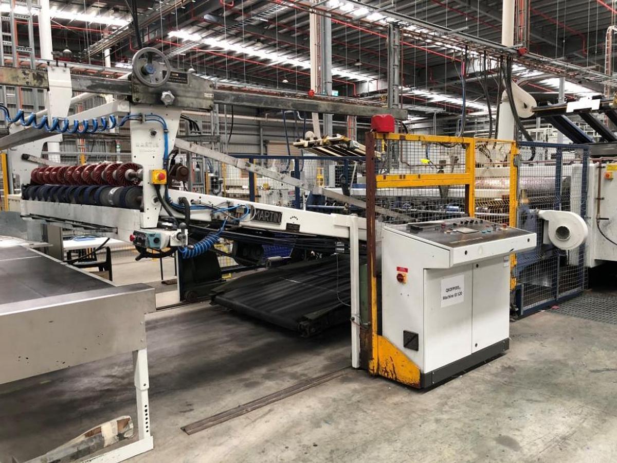 Used 66″ x 115″ Koppers 3 color Rotary Die Cutter