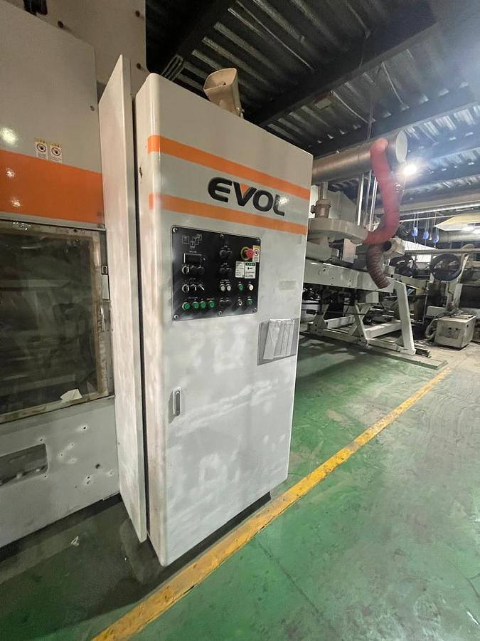 Used 50" x 100" Mitsubishi EVOL 3 color Flexo Folder Gluer